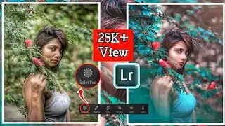 Lightroom photo editing  II Lightroom Blue Glowing effect editing 💙 