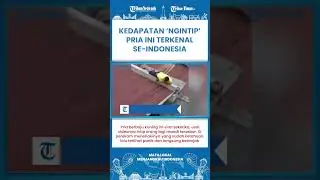 SHORT | Pria Berbaju Kuning Terciduk Ngintip Tetangga Mandi, Sampai Diteriaki