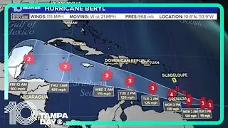 Tracking the Tropics: Hurricane Beryl could intensify further, other systems to look out for