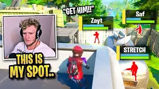 PROS *FURIOUS* After TFUE REFUSES to Give Up This Spot! (Fortnite)