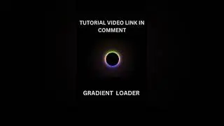 Gradient Loading Animation Using CSS #shorts #gradient #css