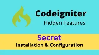 Hidden Features of Codeigniter installation & Configuration