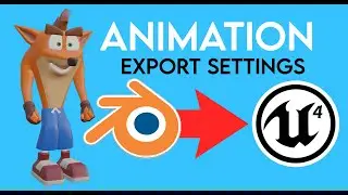 How to Export Blender Models & Animations To Unreal Engine In 1 Minute