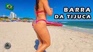 BARRA DA TIJUCA 🇧🇷 BRAZIL — RIO DE JANEIRO | 2024 【 4K UHD 】