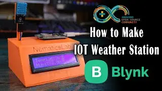 IOT weather station using DHT11 | DIY | Blynk