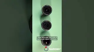These Samyang V-AF Lenses Could Be A Game Changer #shorts