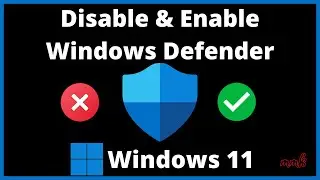 Disable Windows Defender On Windows 11 - Turn Off Antivirus