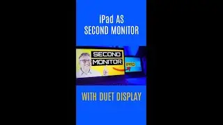 Wow! iPad as second monitor with Duet Display #shorts