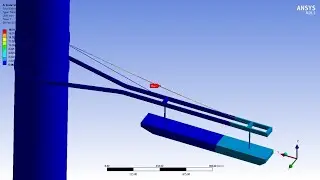 ✅💯✅ Ansys Structural Project # 12 : FEM Analysis of LED Light Under Gravity