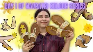 Meesho YELLOW Footwear Haul 💛| Meesho Haul | Footwear Haul | Meesho Footwear | HeyItsAanchal