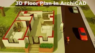 ArchiCAD 25 Tutorial: How to do 3D Floor Plan in ArchiCAD (How to do Cut Plane in ArchiCAD)