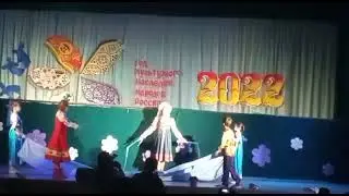 Спектакль Гуси -лебеди. Фрагмент Речка. Ксения Кузнецова. дсптк Благовест.