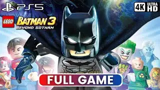 LEGO BATMAN 3: BEYOND GOTHAM | Full Game (PS5 Gameplay 4K UHD)