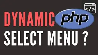 Create a dynamic select menu with PHP