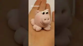 Жмякаем-мусякаем, Лепим простую свинку 