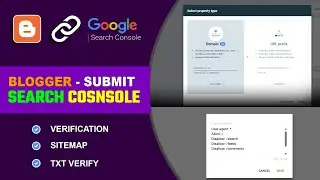 🛠️How To Submit Blogger Website In Google Search Console | Google Search Console Setup 2024