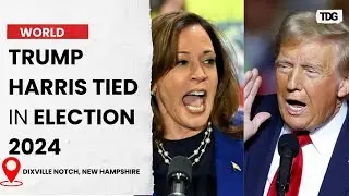 US Election 2024 : Donald Trump and Harris tied in Dixville Notch, New Hamshire with 3 votes each