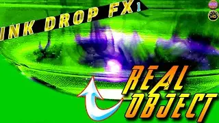 Green Screen Ink Drop Effect | Practical Effects | #InkDropEffect | Chroma Key | #mvstudio | VFX2020