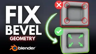 Fix Bevel Geometry in Blender!