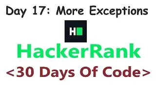 HackerRank 30 Days of Code c++ | Day 17 : More Exceptions | 2020