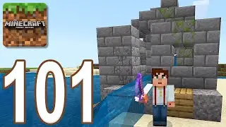 Minecraft: Bedrock Edition - Gameplay Walkthrough Part 101 - New Survival World (iOS, Android)