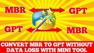 How to Convert External Hard Drive GPT TO MBR | MBR TO GPT without Data loss | Tech Solution