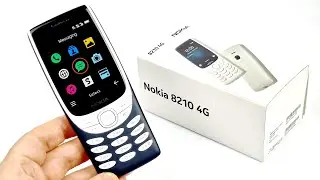 Nokia 8210 4G: новый взгляд на старые вещи!