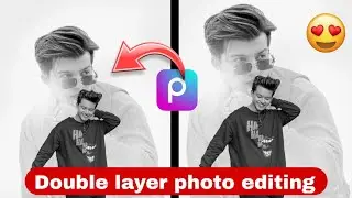 Double Layer photo editing 🤯😱 || photo editing in PicsArt