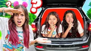 jessica e suas amigas brincam de esconde esconde