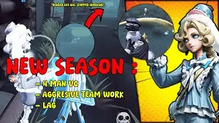 New Season : 4-man VC.. Blind to Non-blind Because Crows! - Identity V