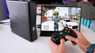 XBOX 360 On Portable 16 Display  | POV Gameplay Test |