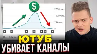 Монетизация начала УБИВАТЬ Youtube-каналы. НОВЫЙ БАГ ЮТУБА?