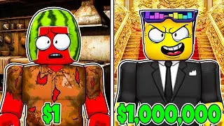 $1 VS $1,000,000 HOUSE IN ROBLOX