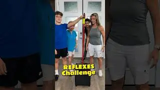 Catch the sliding TP Roll Challenge #challenges #reflexes #familygames