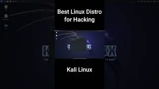 Kali Linux : Best Linux For Hacking  #linux #kali