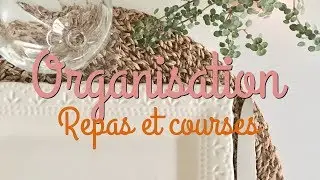 💁🏼Organisation maison:  repas & courses ( budget , organisation , retour de courses...)💁🏼