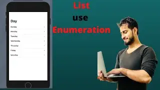 How to create a List use of Enumeration in - SwiftUI