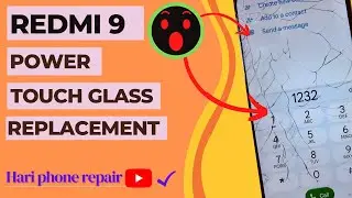 Redmi 9 power touch glass replacement| रेडमी 9 पावर टूटा हुआ डिस्प्ले को कैसे ठीक करें#