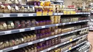 Обзор полок в магазине Сима Ленд, мёд