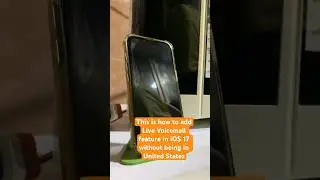 This is how to add Live Voicemail feature in iOS 17 without being in United States in other country