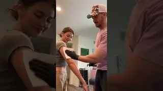 New tattoo 😍 / Eva Miller TikTok #evamiller #tiktok #shorts #video #trending #ytshorts #short