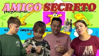 MI AMIGO SECRETO € 🩵🩷❤️🤍(son muy tacaños no dan nada bueno ) FAMILIA IBÁÑEZ