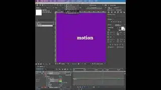 Animated Title | Tutorial for After Effects