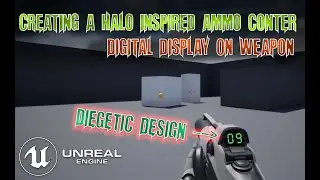 UE4 - Ideal Share - Halo Assault Rifle Display - Weapon Ammo Counter