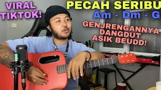 HANYA DIA YANG ADA DI ANTARA JANTUNG HATI | CHORD GAMPANG + GENJRENGAN DANGDUT (TUTORIAL GITAR)