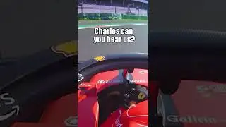 Charles Leclerc and Ferrari have some radio issues.— 