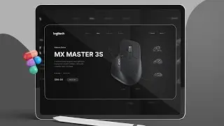 I MADE A UI DESIGN FOR LOGITECH - Figma UI Design Tutorial [ENG-SUB]