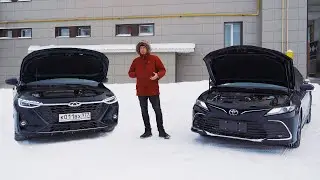 Новая Toyota Camry против Chery Arrizo 8. Anton Avtoman.