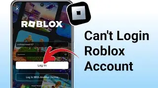 Cant Login To Your Roblox Account | Roblox Login problem | How To Fix Roblox Login Error