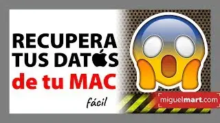 RECUPERAR DATOS del Mac si no arranca   Español